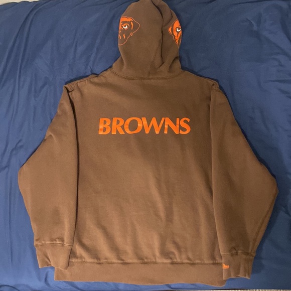 Cleveland Browns Miychell & Ness Full zip up hoodie - Picture 2 of 7